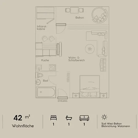 Appartement Bergherz